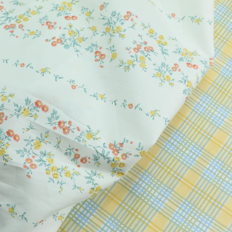 235 см*50 см полосатый цветочный решетки хлопок ткань детские постельное белье дети постельное белье валик ткани лоскутное ткани ткани 0