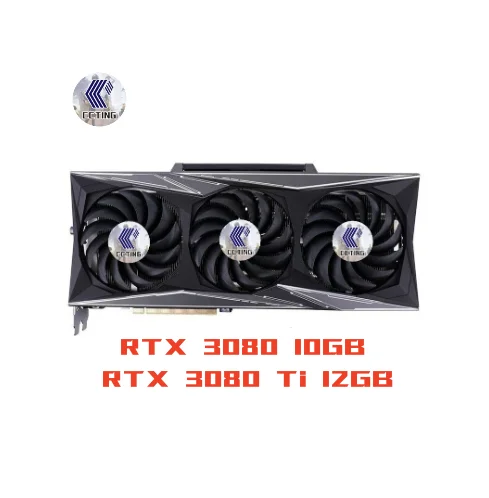 Используемые видеокарты NVIDIA iGame GeForce RTX 3080 Vulcan 10GB RTX3080Ti 12G 320bit PCIE4.0X16 Video Настольный ПК Компьютерная Игровая карта 0