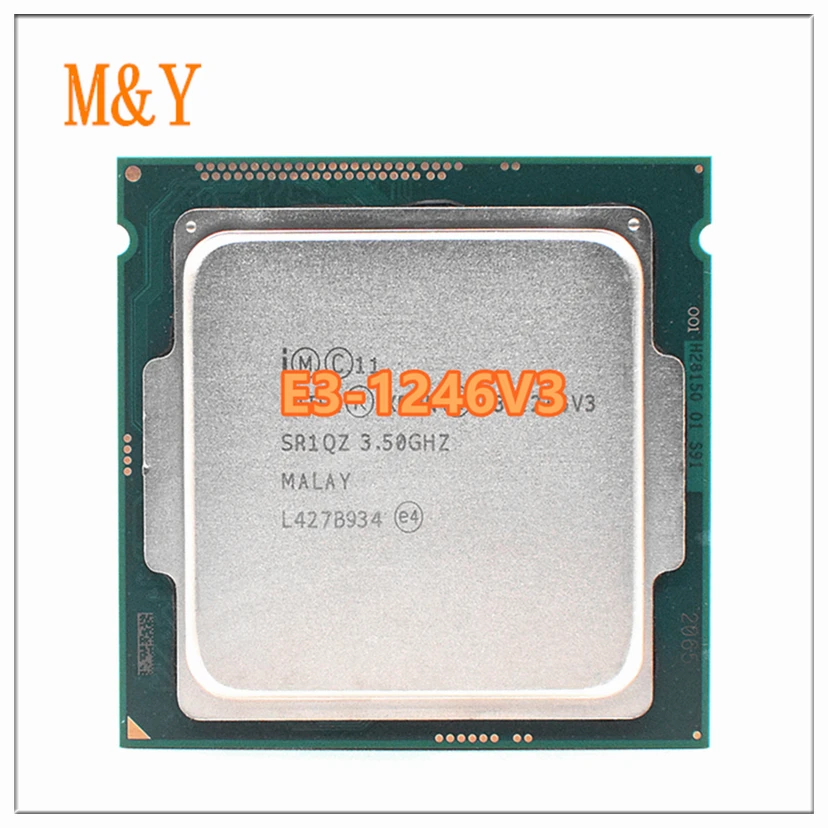Xeon E3-1246V3 E3-1246 v3 3,5 ГГц Четырехъядерный Восьмипоточный процессор мощностью 84 Вт LGA 1150 0