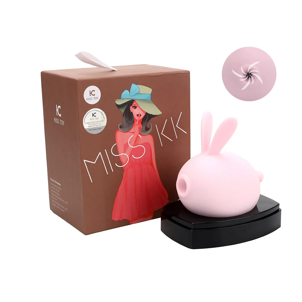 IKOKY Стимулятор клитора и влагалища Секс-игрушки для женщин Фаллоимитатор с кроликом, вибратор, Массажный сосательный вибратор с присоской для сосков 3