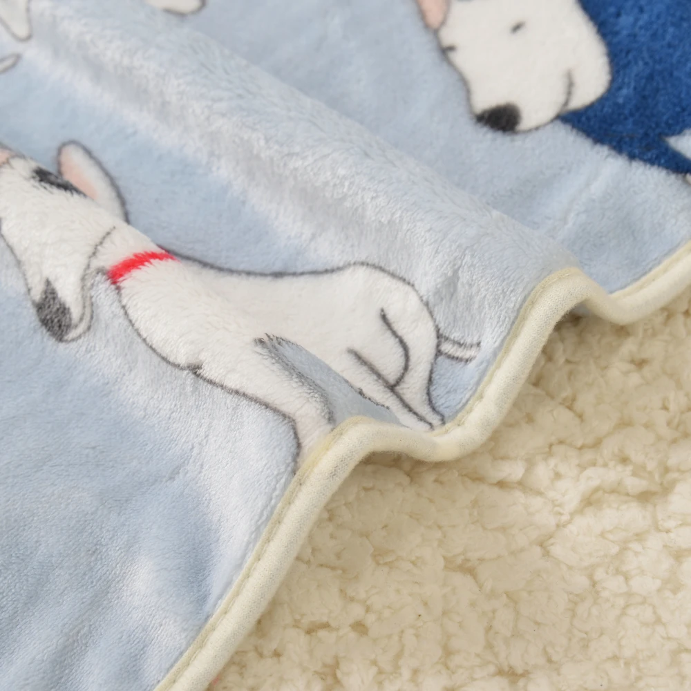 100x75 см Уютная теплая кровать для домашних животных, коврик, покрывало, полотенце, Фланелевое одеяло с рисунком Бультерьера для кошек, собак, Мягкое одеяло с принтом для маленьких Средних и крупных щенков, собак 5
