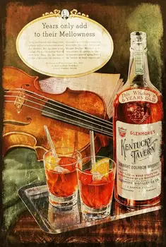 Реклама солодового виски в таверне 