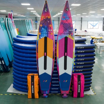 12'6 двухслойных гоночных досок для серфинга race sup board надувные стоячие доски для гребли Waterplay Surfing