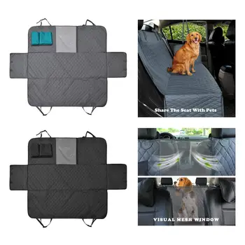 Чехол для автокресла для собак, протектор заднего сиденья, автомобильные сиденья, гамак для домашних животных