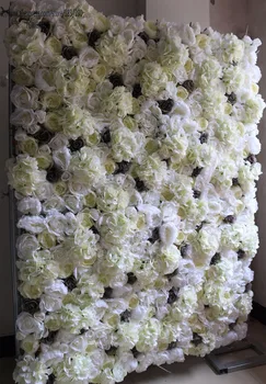 TONGFENG 10 шт./лот Искусственный шелк гортензия роза пион цветок стены свадебный фон украшение Стола центральный цветок