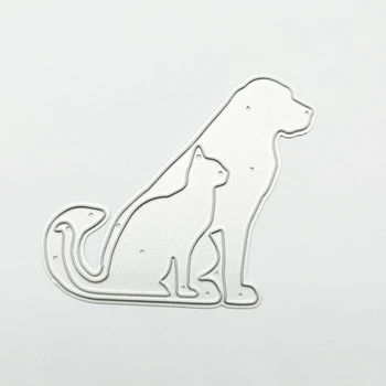 85LA Металлические штампы в форме собаки, Режущие штампы, Трафареты для тиснения 