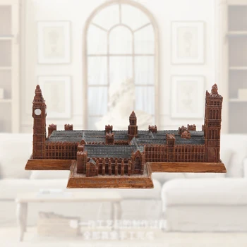 Модели украшений здания британского парламента, творческие изделия ручной работы, туристические сувениры, украшения для дома, подарки