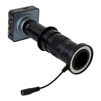 Совместимый с высокой четкостью изображения 1080P HD USB Цифровой Промышленный Видеоинспекционный Микроскоп Комплект Камер 0.5X C mount Eyepiece Lens