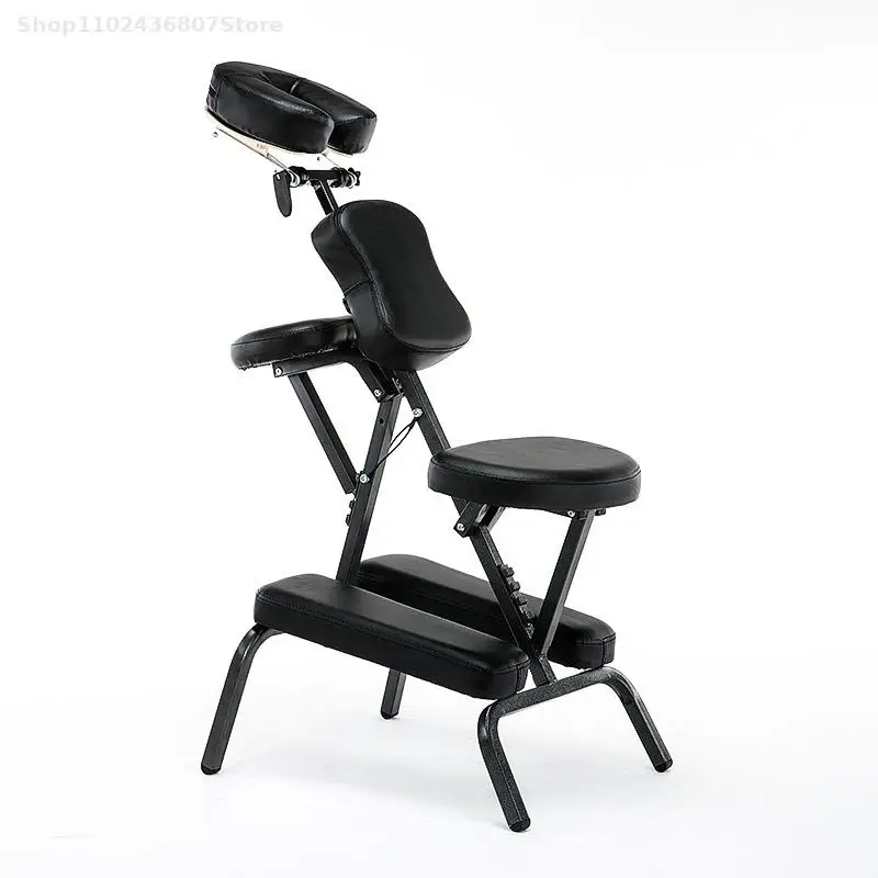 Тату-кресло, Центр здоровья, Складное массажное кресло, Портативное массажное кресло, стул для выскабливания, тату-кресло, складная косметическая кровать 0