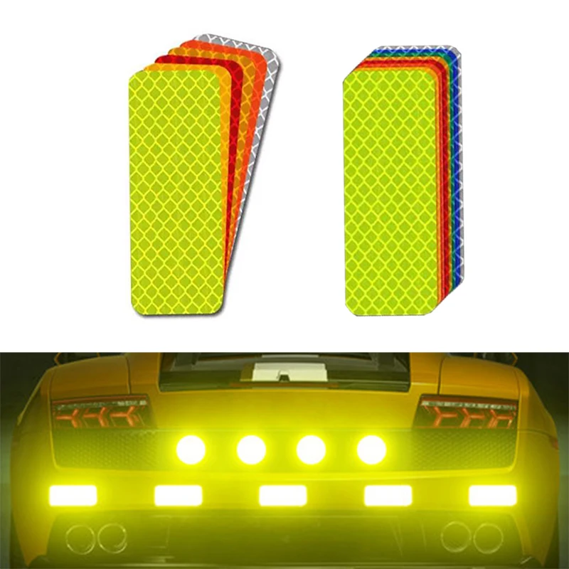 Светоотражающие наклейки на бампер автомобиля, предупреждающая лента, наклейки для Tesla Model Y 2023, Аксессуары Volkswagen, аксессуары 0