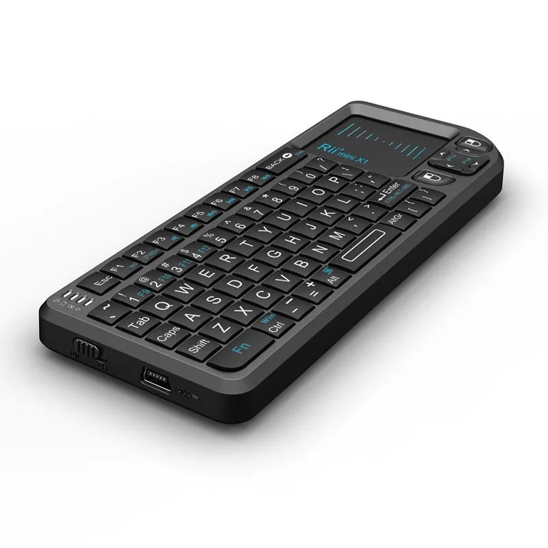 Беспроводная клавиатура Raspberry Pi 2/3 поколения Orange pi 2.4g, мягкая силиконовая сенсорная клавиша, универсальная интеллектуальная телевизионная приставка 0