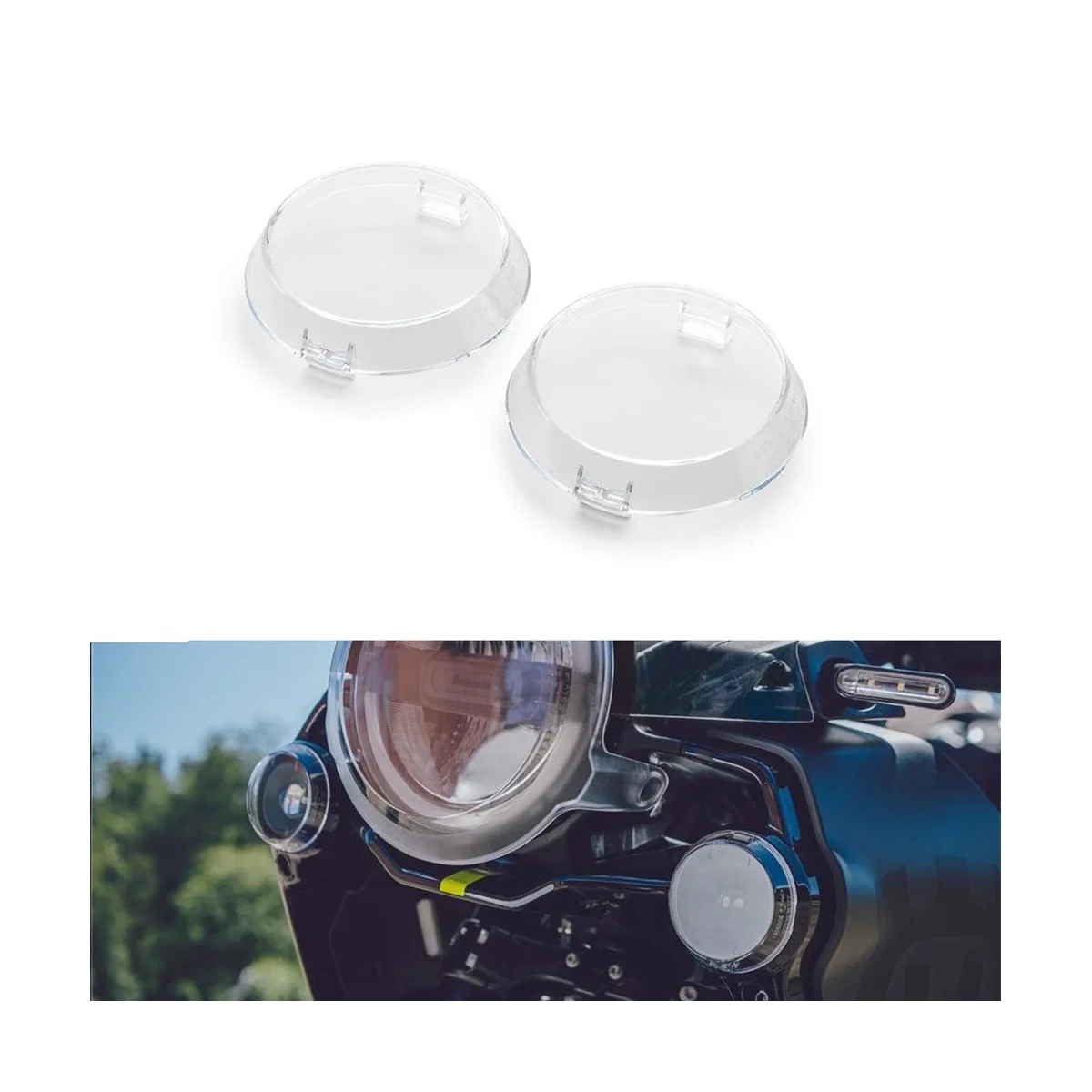 Защитная крышка прозрачной противотуманной фары мотоцикла для Norden 901 NORDEN901 2022 1