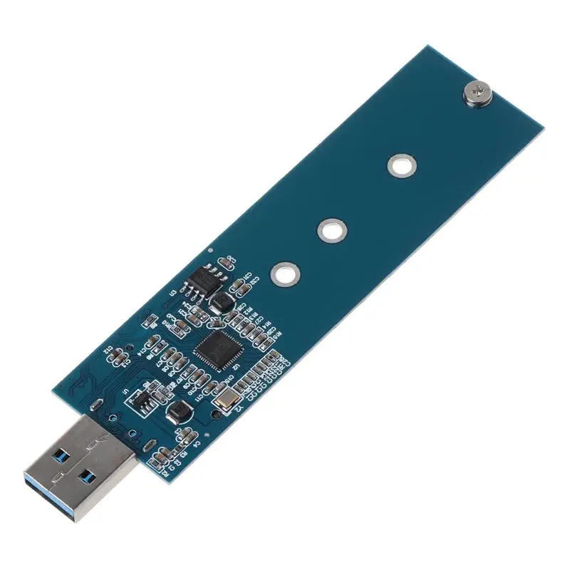 для M.2 к USB-Адаптеру USB 3.0 - 2280 M2 Ngff B для Ключа M2 SSD-Накопитель Адаптер Конвертер SSD-Ридер Конвертер Карт 1