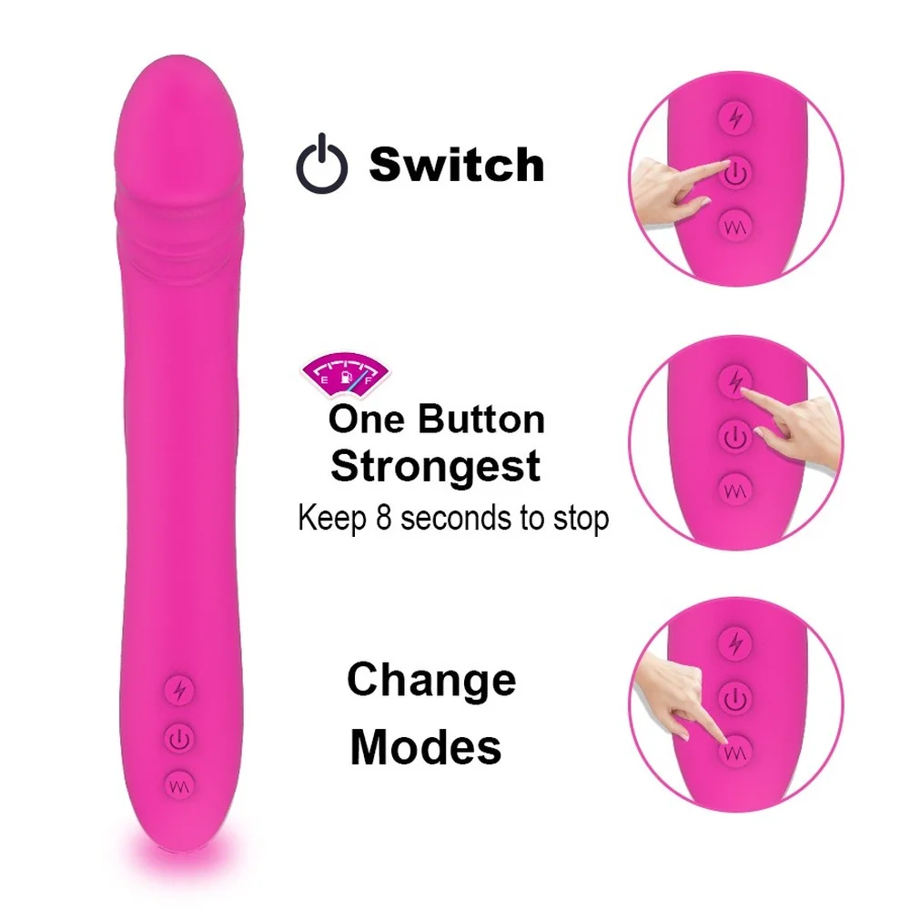 AV-флешка с многочастотной сильной вибрацией, USB-зарядка, Силиконовые Секс-товары для взрослых, Забавное Оборудование для массажа при мастурбации 2