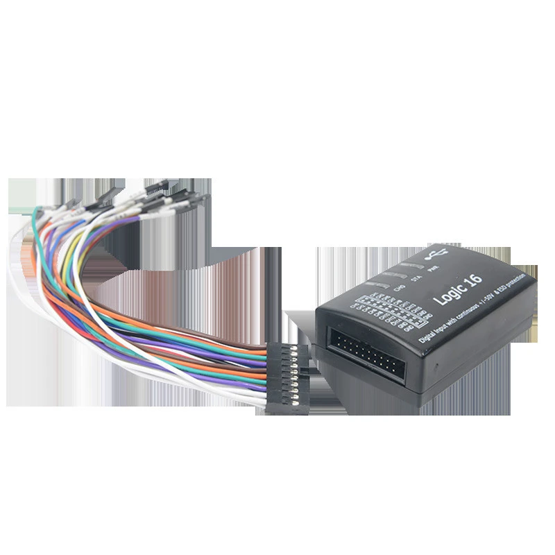USB Logic Analyzer Мультисистемная совместимость Официальная версия Частота дискретизации 100 МГц 16 каналов для ARM FPGA 2