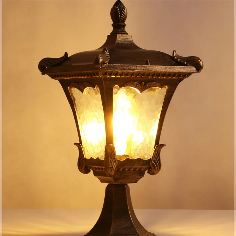 Классический настенный наружный светильник DEBBY LED Водонепроницаемый светильник на столбе для дома, патио, веранды, балкона 3