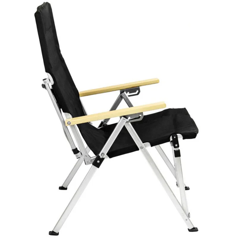 Походный стул с 3-скоростной регулировкой длины спинки, складной шезлонг для пикника в саду, пляжный стул для отдыха 3