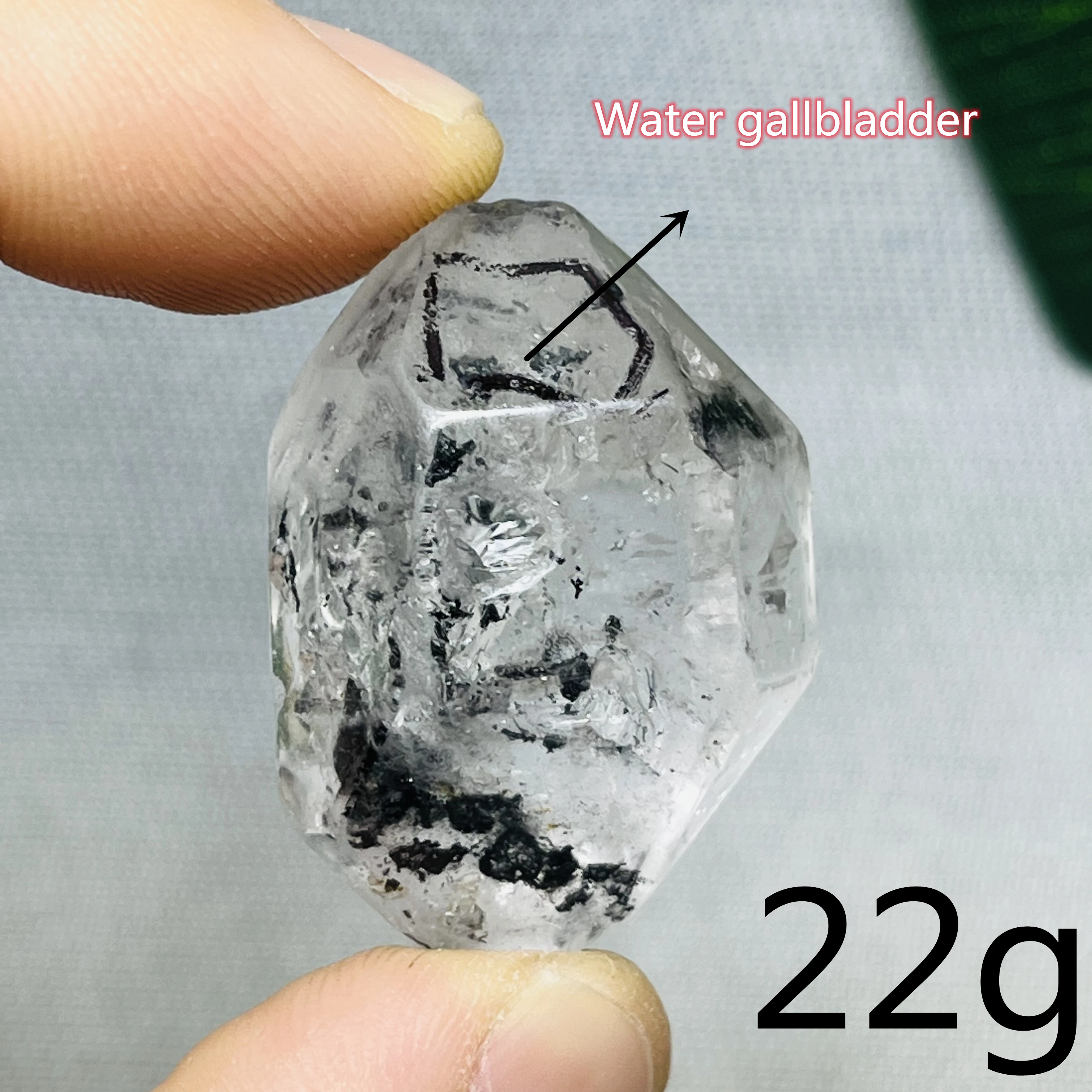 США Натуральный Черный Зыбучий Песок Herkimer Diamond & Water Желчный Пузырь Счастливый Драгоценный Камень Амулет Украшение Дома Кристалл Исцеляющий Камень 3