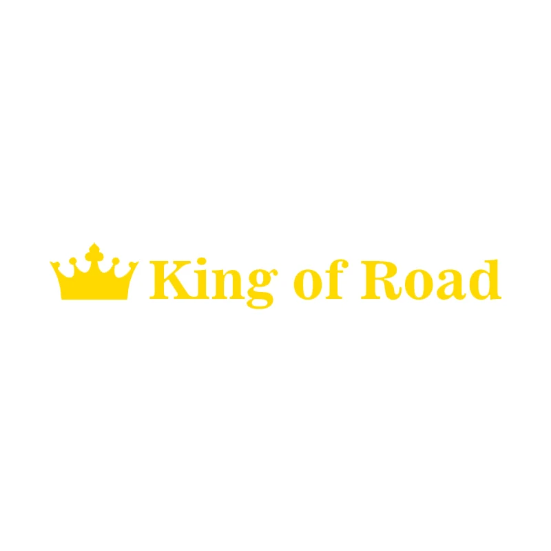 CS31945 # Виниловая Наклейка Различных размеров King of Road Car Sticker Водонепроницаемые Автомобильные Декоры на Заднее Стекло Бампера мотоцикла 3