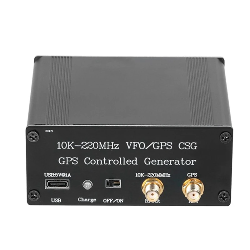 Новый GPS-генератор 10K-220Mhz GPS-Укрощающий Источник Опорного сигнала GPS-CSG Генератор VFO 10K-220Mhz 3