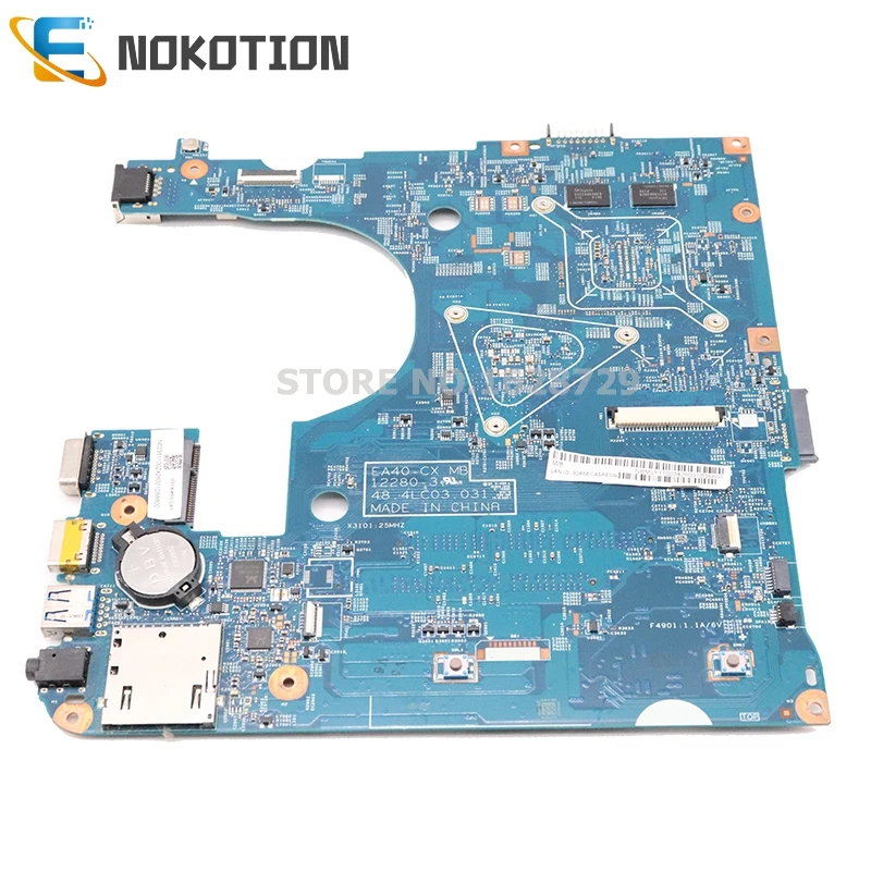 NOKOTION Для Acer aspire E1-470G E1-470 материнская плата ноутбука I5-3337 CPU 820M GPU EA40-CX MB 12280-3 48.4LC03.031 NBMJY11003 3