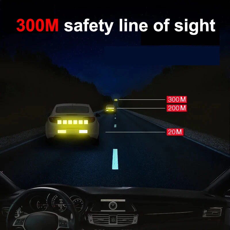 Светоотражающие наклейки на бампер автомобиля, предупреждающая лента, наклейки для Tesla Model Y 2023, Аксессуары Volkswagen, аксессуары 4