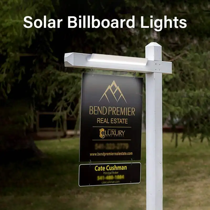Солнечные рекламные щиты SZYOUMY IP65 для наружного проекта рекламных щитов и вывесок Солнечная садовая лампа наружная водонепроницаемая 11 дюймов 5