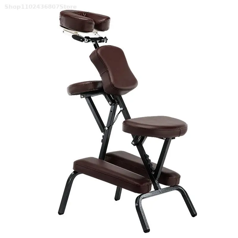Тату-кресло, Центр здоровья, Складное массажное кресло, Портативное массажное кресло, стул для выскабливания, тату-кресло, складная косметическая кровать 5