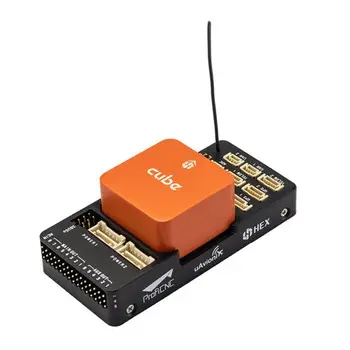 Аксессуары для Сельскохозяйственных Опрыскивателей PX4 HEX Pixhawk Cube Orange + Here 3 GPS GNSS M8p С Бортом Управления полетом ADS-B
