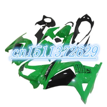 Плоский матовый зеленый Kawasaki Ninja 250r 08 12 14 Обтекатели EX250 2008-2014 годов выпуска ZX 250 комплекты обтекателей запчасти