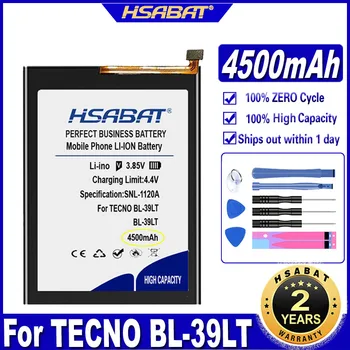Аккумулятор HSABAT BL-39LT емкостью 4500 мАч для аккумуляторов TECno Camon 12 CC7 Spark 4 KC2