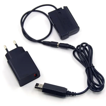 USB-Кабель MH-25 + Зарядное устройство мощностью 18 Вт + Соединитель EP-5B EN-EL15 Фиктивный Аккумулятор для Nikon Z7 Z6 D7500 D7200 D7100 D850 D810 D800