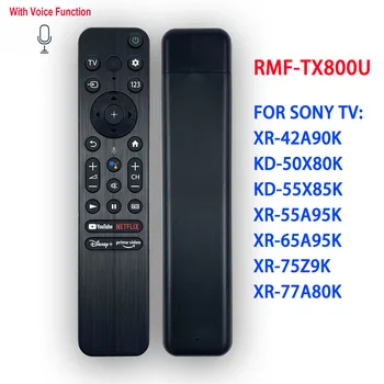 Новый Bluetooth Голосовой Пульт Дистанционного Управления RMF-TX800U для Sony Smart TV Fit XR-42A90K KD-50X80K KD-55X85K XR-55A95K XR-65A95K XR-75Z9K