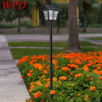 WPD Наружный Солнечный светильник для газона Современная водонепроницаемая садовая лампа IP65 Home для виллы Duplex Park