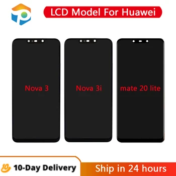 Лучший AAA Для Huawei Nova 3 ЖК-дисплей С Сенсорным Экраном PAR LX1 LX9 Nova 3i LCD INE LX2 Nova 3e Mate 20 Lite ЖК-дисплей Nova3 LCD
