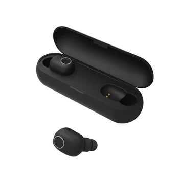 Q1 TWS Bluetooth 5.0 Настоящие беспроводные наушники-вкладыши Музыкальные наушники IPX4 Водонепроницаемая спортивная гарнитура с микрофоном Чехол для зарядки