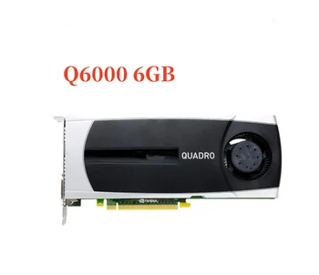 Оригинальная профессиональная видеокарта Q6000 6GB Quadro 6000 для рендеринга видеокарты Clip