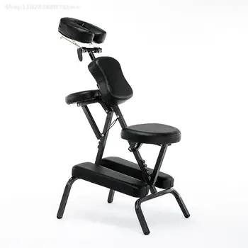 Тату-кресло, Центр здоровья, Складное массажное кресло, Портативное массажное кресло, стул для выскабливания, тату-кресло, складная косметическая кровать