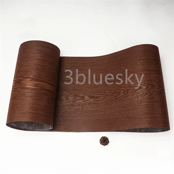 Натуральный шпон из натурального дерева венге для мебели около 40 см x 2,5 м 0,25 мм C/C