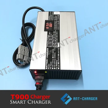 Индивидуальное Зарядное Устройство мощностью 900 Вт 14,4 В 40А 12V 4s LiFePO4 LFP LFE LiFe Battery Pack Smart Charger с Дисплеем, Вентилятором и Алюминиевым Корпусом