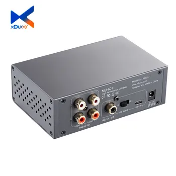 xDuoo MU601 MU-601 USB DAC ES9018k2m ПЕРЕКЛЮЧАТЕЛЬ PS Системный Игровой Декодер С Высококачественным Аналоговым/Коаксиальным Выходом