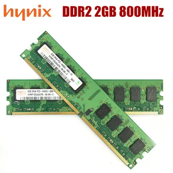 Чипсет Hynix DDR2 4GB 2GB 1GB PC2 5300U 6400U DDR2 1G 2G 4G 667 800 МГЦ Настольная ОПЕРАТИВНАЯ память Настольная память