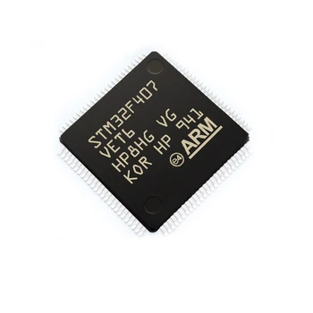 100% новый импортированный оригинальный микроконтроллер STM32F407ZET6 STM32F407ZGT6 LQFP144 STM32F407VET6 STM32F407VGT6 LQFP100