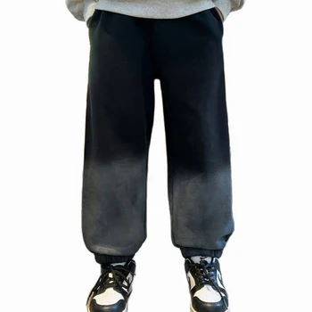 Брюки для мальчиков, брюки в стиле пэчворк для мальчика, весенне-осенние детские брюки, новейшая одежда для мальчиков в повседневном стиле 6 8 10 12 14
