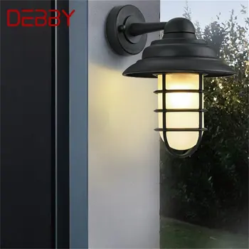 · Уличные настенные светильники DEBBY в стиле ретро, Классическое светодиодное освещение, Водонепроницаемые IP65, бра для дома, Виллы