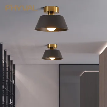 Современные потолочные светильники PHYVAL, скандинавский светодиодный светильник для прохода, входа на балкон, лестницы, потолочный светильник lampara techo, кухонные принадлежности для дома