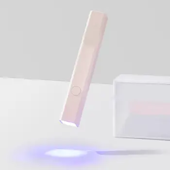 Полезный ручной УФ-клей для ногтей, гель-фонарик для дизайна ногтей, светодиодный светильник для ногтей Type-C DIY