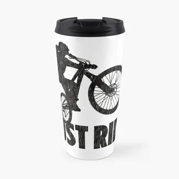 Просто катайся на горных велосипедах Подарки для горных байкеров Дорожная кофейная кружка Чашка Кофе Butterfly Cup