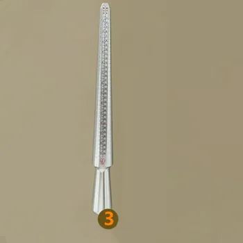 4 Стиля Измерительное оборудование для измерения размеров пальцев Металлическая палочка для измерения размеров колец Увеличитель для кольцевой палочки Датчик оправки DIY Инструменты для изготовления ювелирных изделий