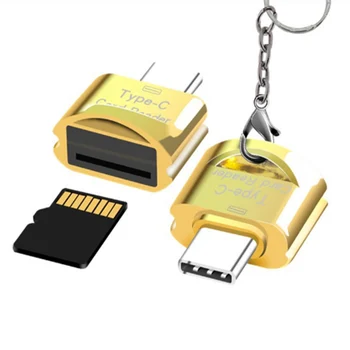 USB 3.0 Type C К Адаптеру Micro-SD TF Card Reader Mini Micro-USB Card Reader Smart Memory Card Reader для Ноутбука Apple Samsung